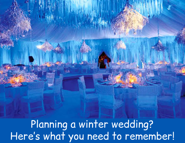 Planning a winter wedding? Here’s what you need to remember!